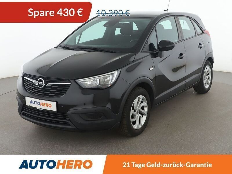 Schwarz Gebraucht 2018 Opel Crossland X Edition SUV | 9.960 € (Superpreis) - Bild 1/3