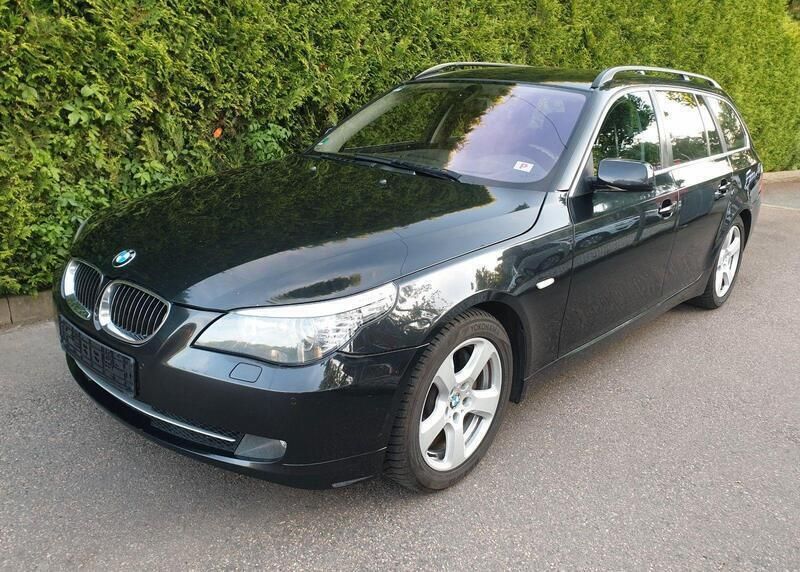Schwarz Gebraucht 2008 BMW 530 M Sport Kombi | 3.990 € (Superpreis) - Bild 1/4