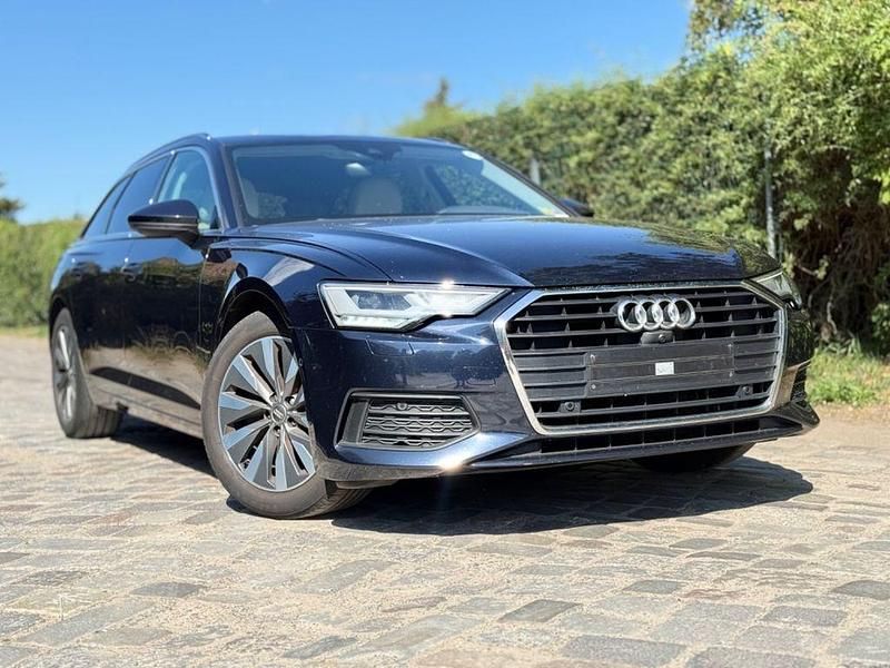 Blau Gebraucht 2019 Audi A6 Basis Kombi | 20.499 € (Fairer Preis) - Bild 1/4
