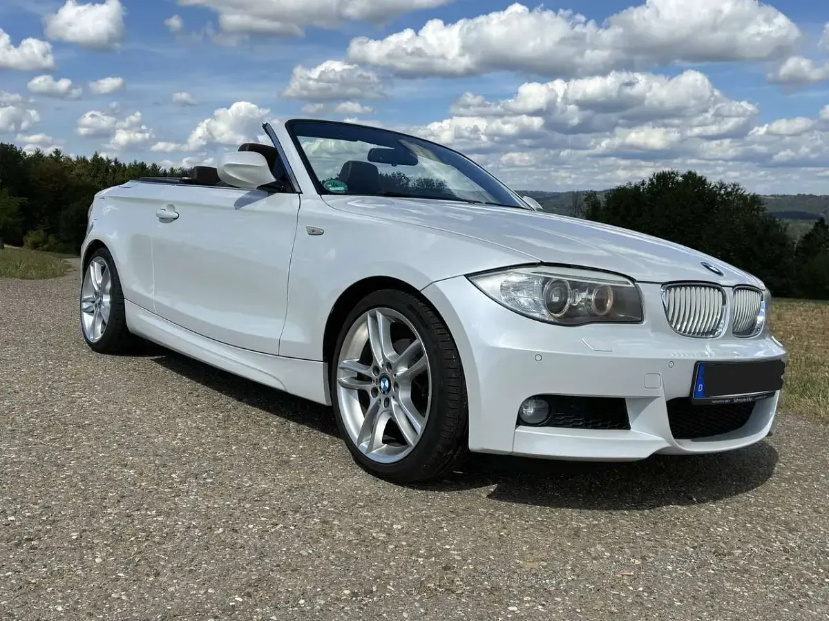 Gebraucht BMW 125 Cabriolet M Sport 218 PS (160 kW) 2013 Weiß Cabrio