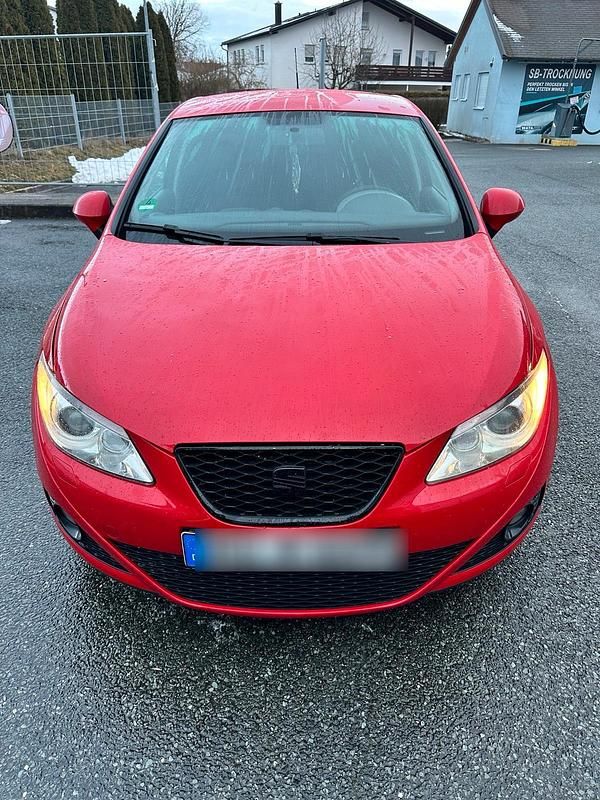 Gebraucht Seat Ibiza 90 PS (66 kW) 2009 Rot Kleinwagen