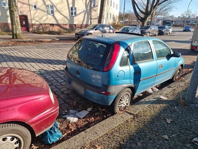 Gebraucht Opel Corsa 65 PS (47 kW) 2001 Blau Kleinwagen