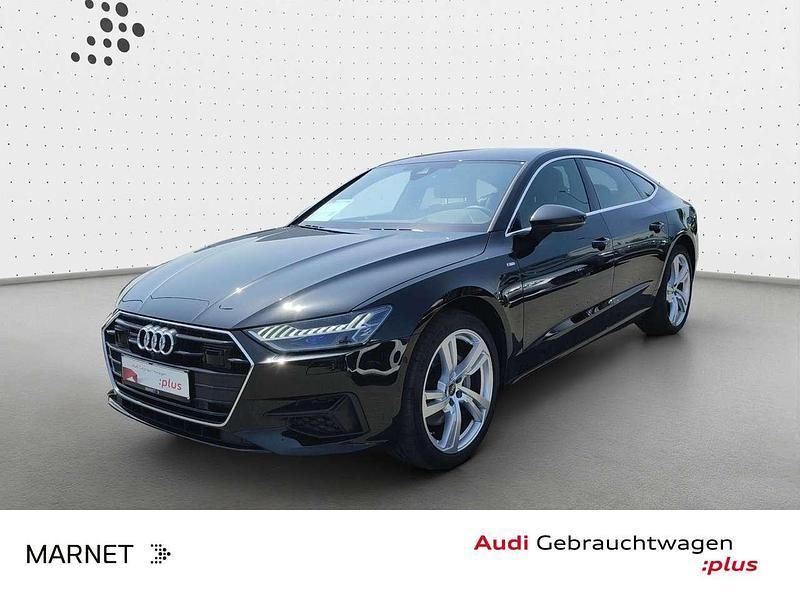 Mythosschwarz metallic Gebraucht 2022 Audi A7 S-Line Kleinwagen | 48.890 € (Fairer Preis) - Bild 1/4