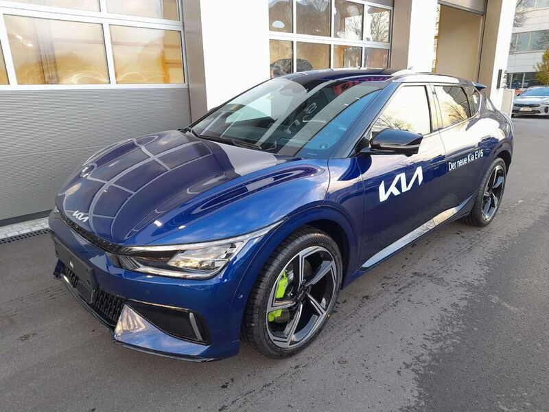 Blau Gebraucht 2024 Kia EV6 2 SUV | 56.789 € (Teuer) - Bild 1/4