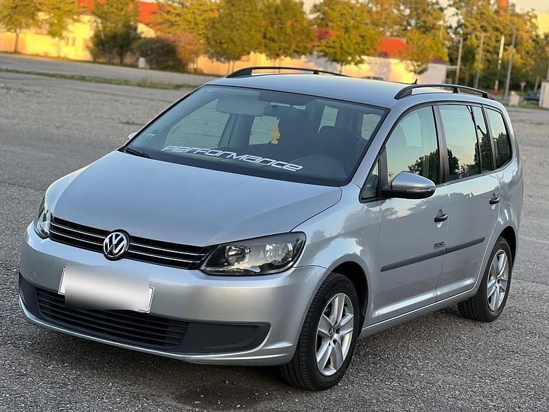 Silber Gebraucht 2012 VW Touran Van / Kleinbus | 4.200 € (Guter Preis) - Bild 1/4