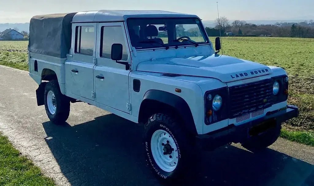 Gebraucht Land Rover Defender 122 PS (89 kW) 2007 Weiß SUV
