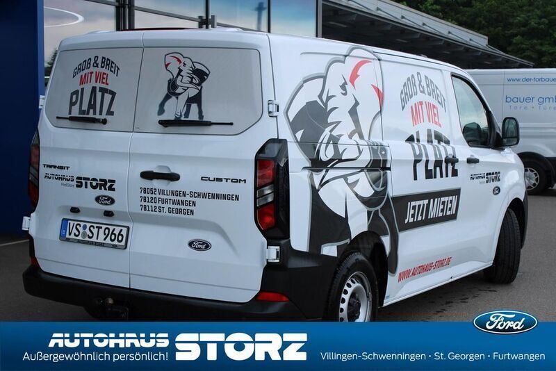 Gebraucht Ford Transit Custom Basis 136 PS (100 kW) 2024 Weiss (frostweiãÿ) Limousine