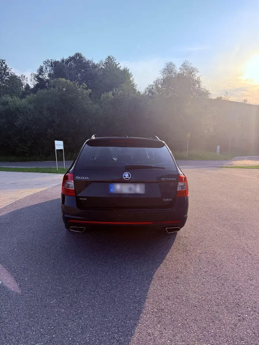Gebraucht Skoda Octavia RS 184 PS (135 kW) 2016 Schwarz Kombi
