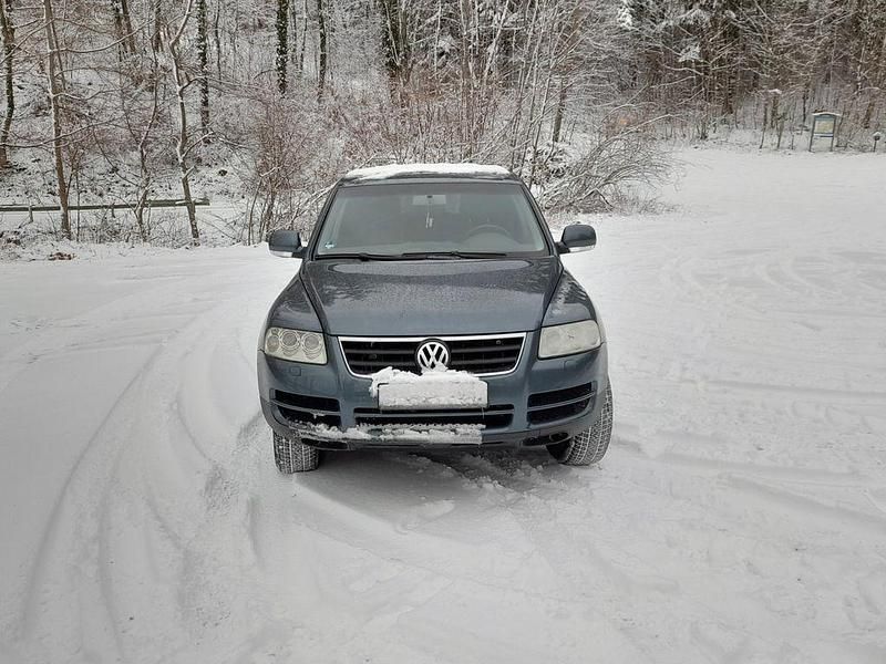Schwarz Gebraucht 2003 VW Touareg SUV | 3.600 € (Guter Preis) - Bild 1/4