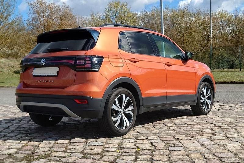 Gebraucht VW T-Cross Life 116 PS (85 kW) 2019 Orange SUV