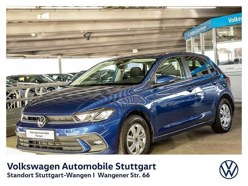 Reef blue metallic Gebraucht 2022 VW Polo Limousine | 14.830 € (Guter Preis) - Bild 1/4
