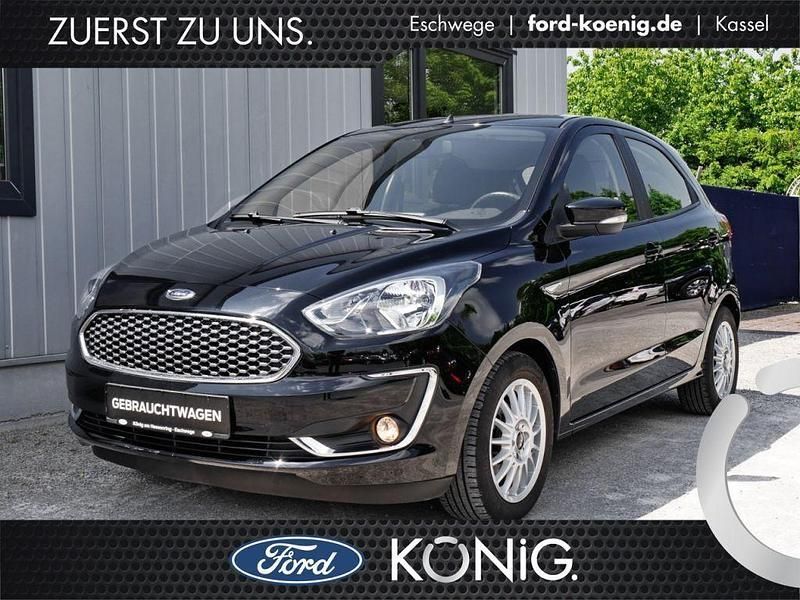 Iridiumschwarz Gebraucht 2019 Ford Ka Cool & Connect Kleinwagen | 10.890 € (Fairer Preis) - Bild 1/4