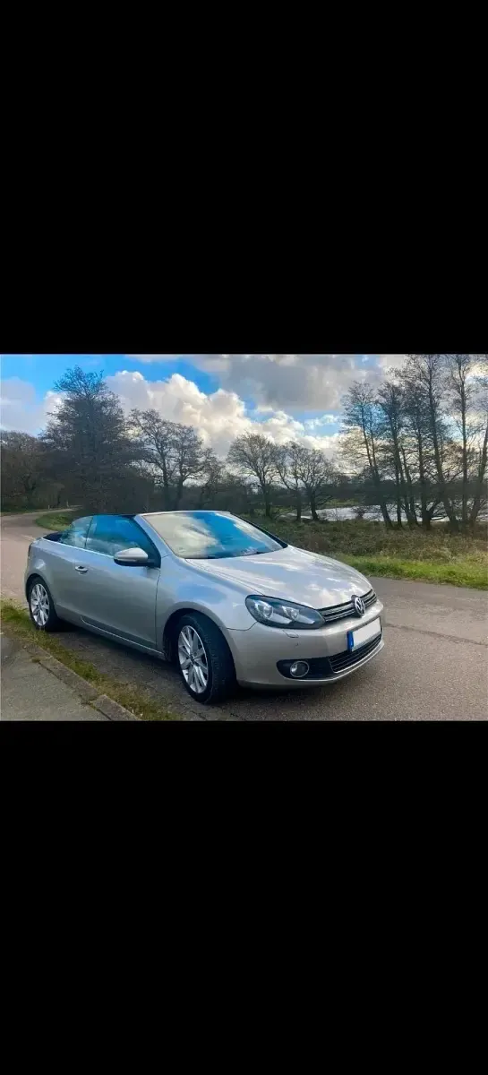 Gebraucht VW Golf Cabriolet 105 PS (77 kW) 2012 Silber Cabrio