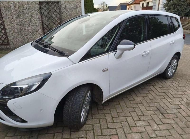 Gebraucht Opel Zafira Tourer Selection 150 PS (110 kW) 2013 Weiß Van / Kleinbus