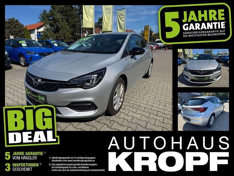 Silber Gebraucht 2021 Opel Astra Limousine | 13.580 € (Fairer Preis) - Bild 1/4