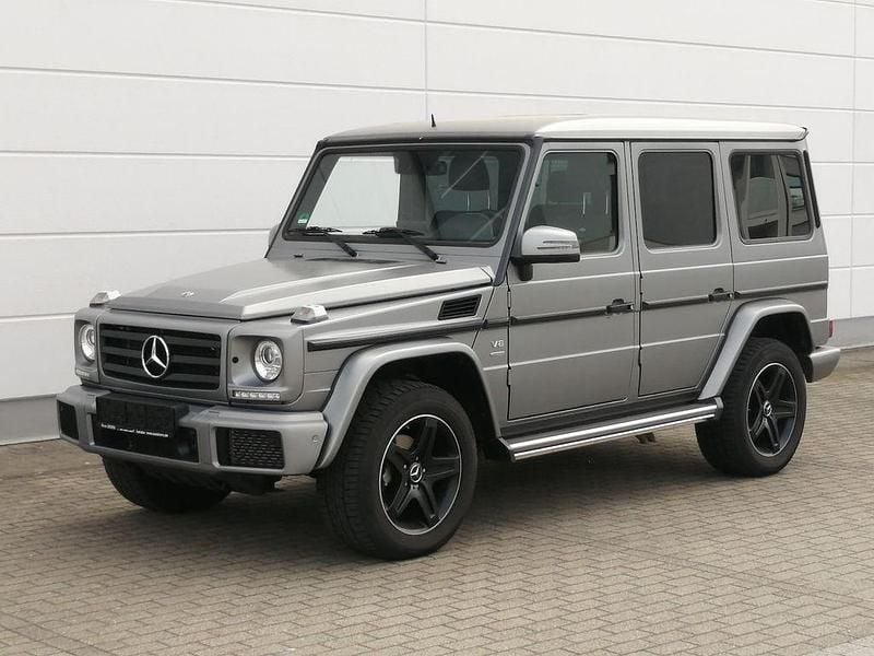 Gebraucht Mercedes G500 Edition 421 PS (309 kW) 2018 Designo platin magno SUV