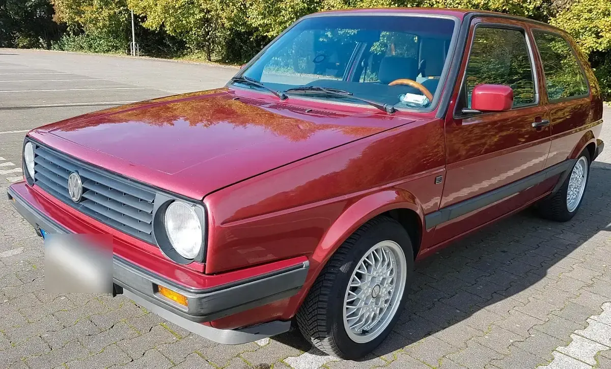 Gebraucht VW Golf II 70 PS (51 kW) 1988 Rot Kleinwagen