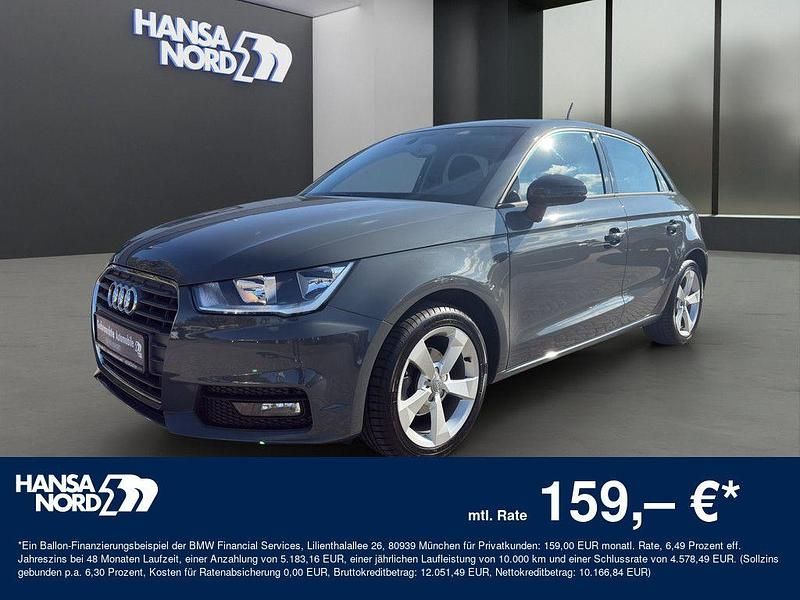 Grau Gebraucht 2018 Audi A1 Sportback Sport Kleinwagen | 15.350 € (Fairer Preis) - Bild 1/4