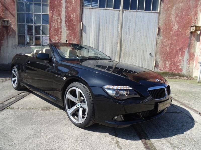 Gebraucht BMW 630 Cabriolet Efficient Dynamics 272 PS (200 kW) 2008 Black sapphire metallic Cabrio