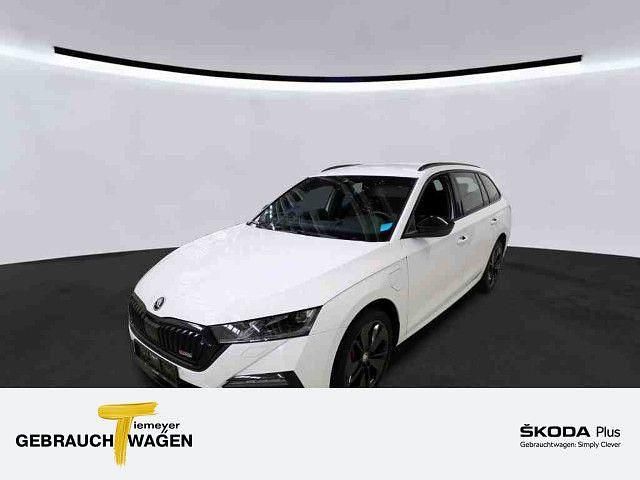 Weiß Gebraucht 2022 Skoda Octavia RS Kombi | 25.430 € (Guter Preis) - Bild 1/4