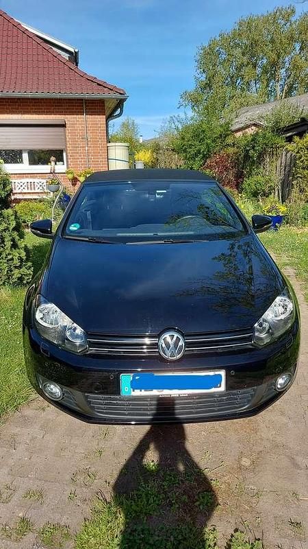Gebraucht VW Golf Cabriolet 105 PS (77 kW) 2012 Schwarz Cabrio
