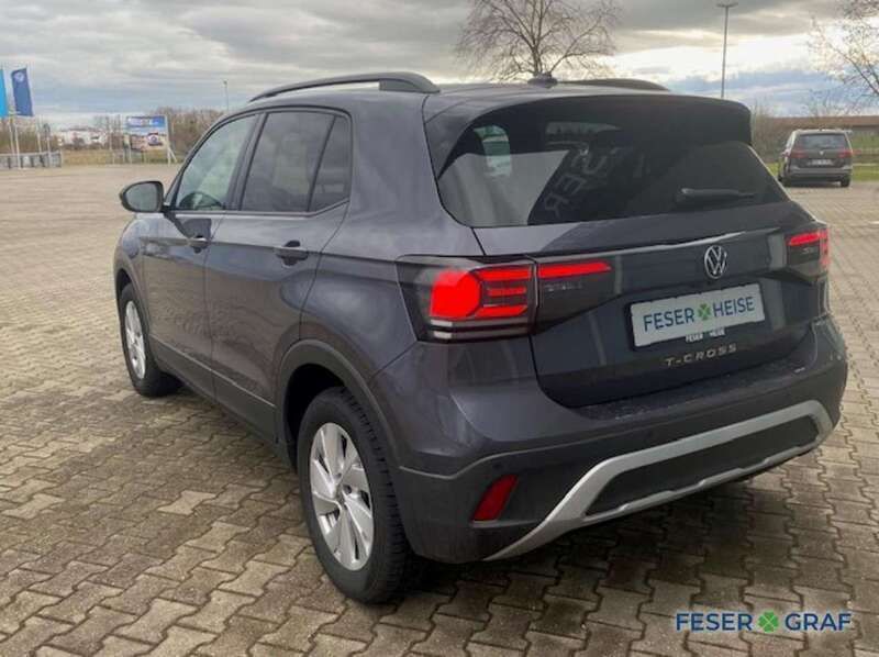 Gebraucht VW T-Cross Life 95 PS (69 kW) 2024 Rauchgrau metallic SUV
