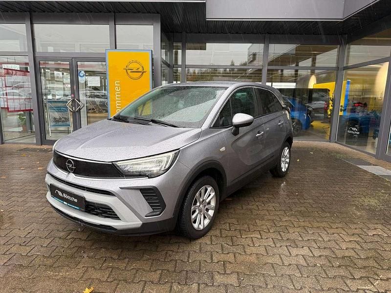 Kontrast grau/quarz silber Gebraucht 2021 Opel Crossland Elegance SUV | 18.970 € (Fairer Preis) - Bild 1/4