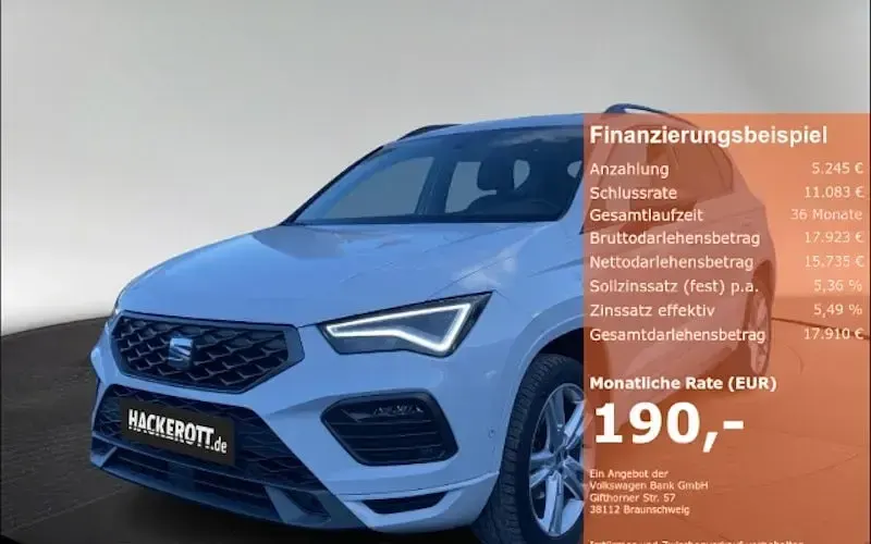 Gebraucht Seat Ateca Business 150 PS (110 kW) 2022 Weiss SUV