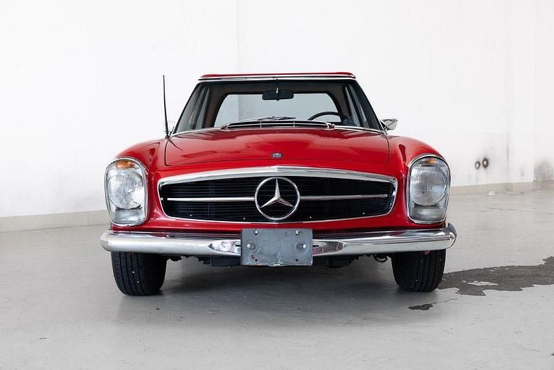 Gebraucht Mercedes SL280 170 PS (125 kW) 1968 Rot Cabrio