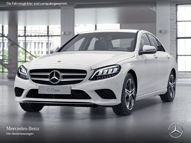 Weiß Gebraucht 2021 Mercedes C180 Limousine | 27.990 € (Superpreis) - Bild 1/4