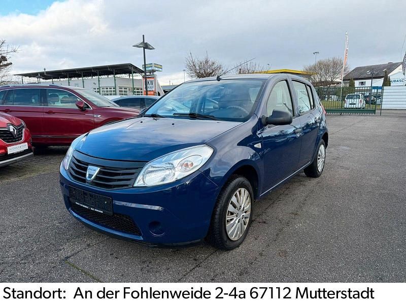 Blau Gebraucht 2009 Dacia Sandero Kleinwagen | 950 € (Superpreis) - Bild 1/4