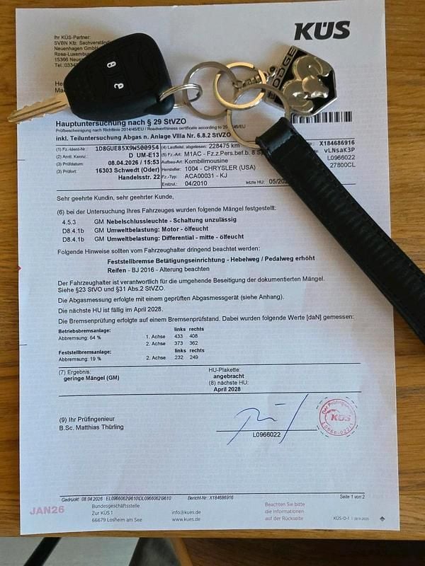 Gebraucht Dodge Nitro SXT 177 PS (130 kW) 2010 Schwarz SUV