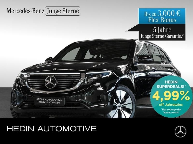 Schwarz Gebraucht 2022 Mercedes EQC400 SUV | 33.490 € (Superpreis) - Bild 1/4