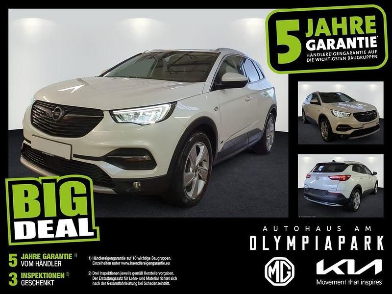 Weiß Gebraucht 2021 Opel Grandland X Elegance SUV | 19.975 € (Superpreis) - Bild 1/4