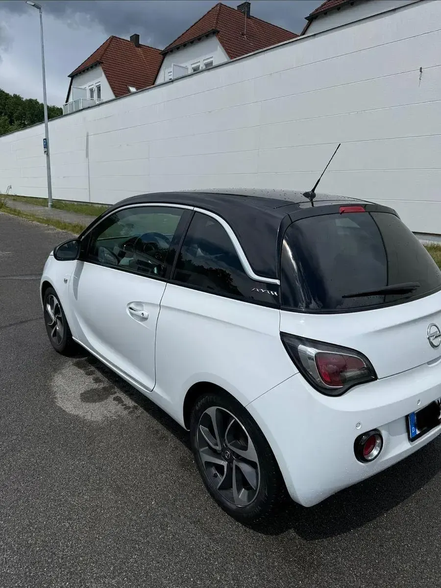 Gebraucht Opel Adam Glam 87 PS (63 kW) 2018 Weiß Kleinwagen