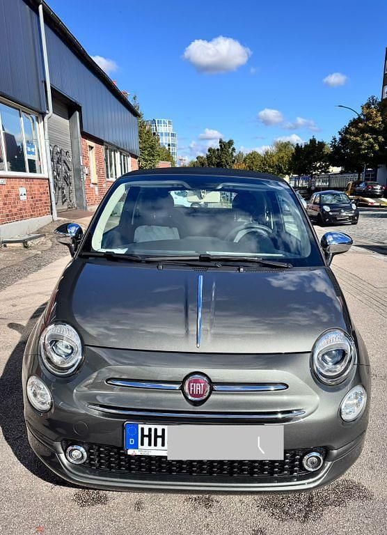 Grau Gebraucht 2018 Fiat 500C Lounge Cabrio | 12.499 € (Fairer Preis) - Bild 1/4