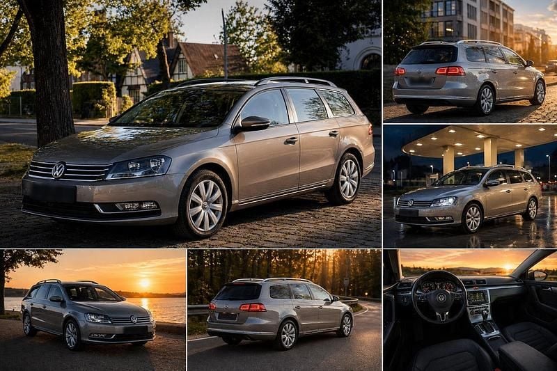 Usata VW Passat 140 CV (102 kW) 2013 Marrone Station wagon