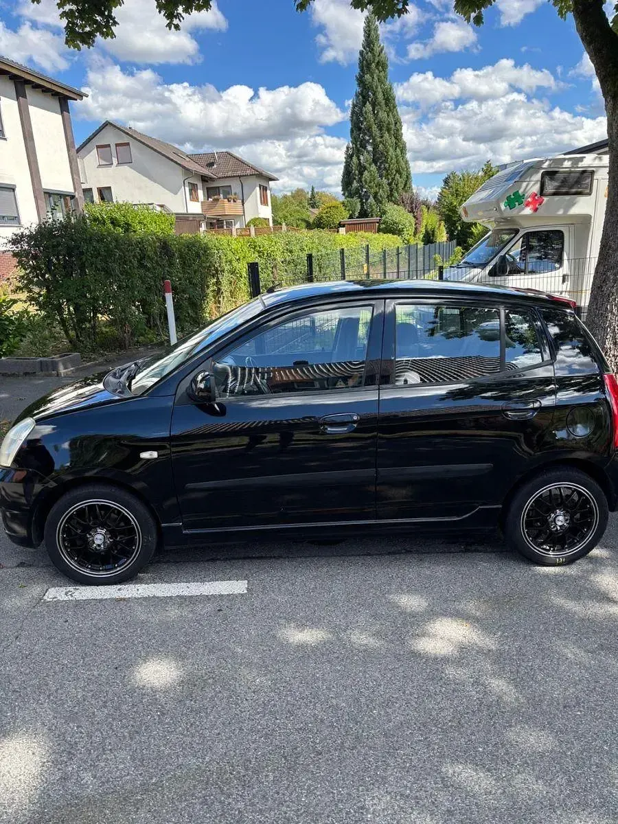 Gebraucht Kia Picanto EX 65 PS (47 kW) 2004 Schwarz Kleinwagen