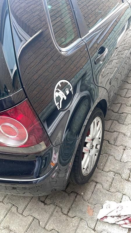 Gebraucht VW Polo United 69 PS (50 kW) 2008 Schwarz Kleinwagen