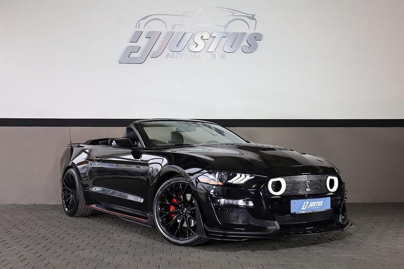 Shadow black Gebraucht 2019 Ford Mustang Cabrio | 26.900 € (Fairer Preis) - Bild 1/4