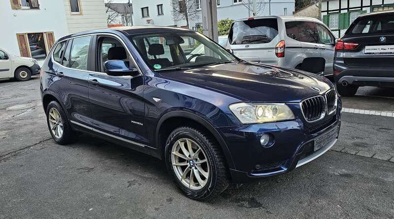 Tiefseeblau metallic Gebraucht 2014 BMW X3 SUV | 10.200 € (Superpreis) - Bild 1/4