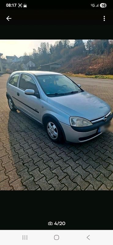 Gebraucht Opel Corsa 63 PS (46 kW) 2002 Silber Kleinwagen