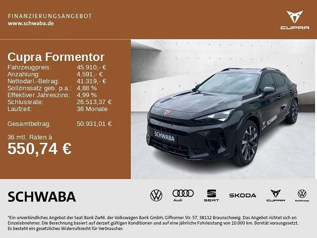 Midnight schwarz metallic Gebraucht 2025 Cupra Formentor VZ SUV | 45.910 € (Fairer Preis) - Bild 1/4