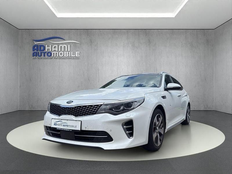 Weiß Gebraucht 2017 Kia Optima GT-Line Kombi | 11.947 € (Guter Preis) - Bild 1/4