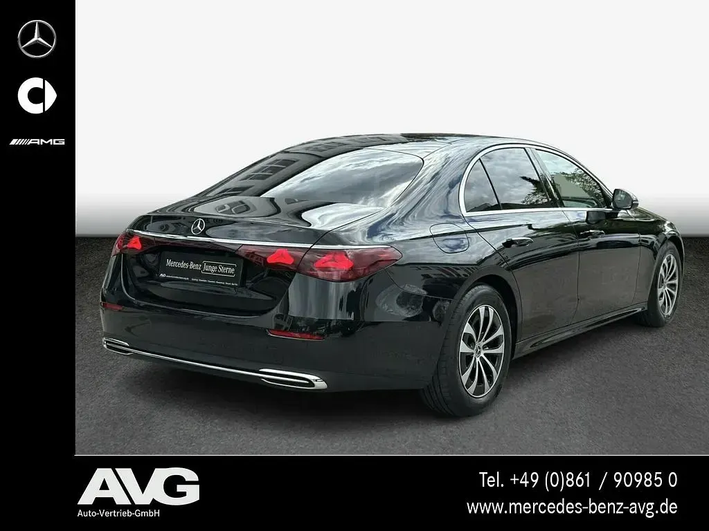 Gebraucht Mercedes E200 Avantgarde 204 PS (150 kW) 2024 Lack obsidianschwarz Limousine