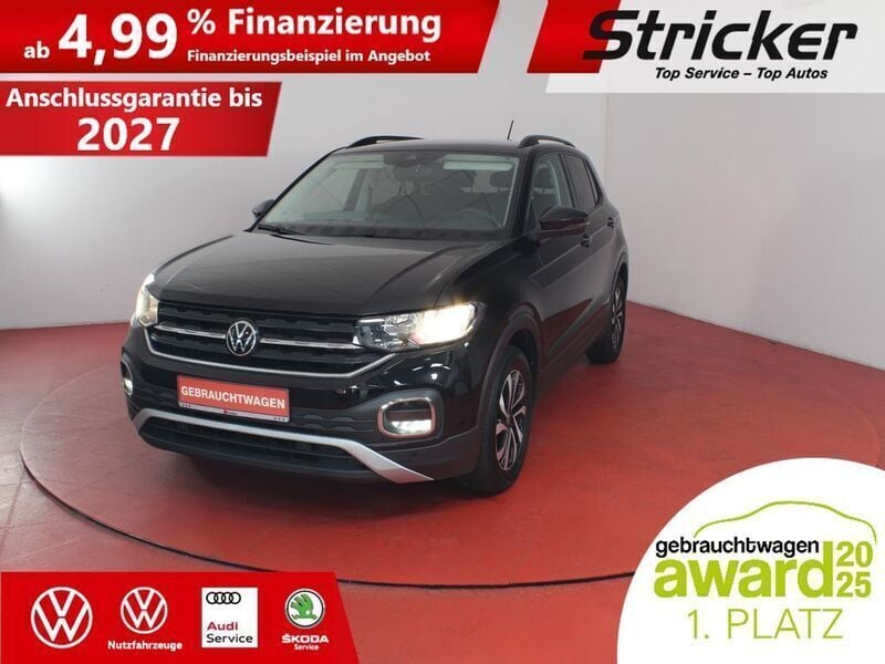 Deep black perleffekt (metallic) Gebraucht 2022 VW T-Cross Active SUV | 16.949 € (Guter Preis) - Bild 1/4