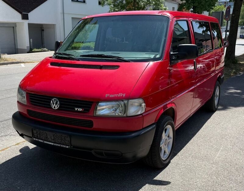 Rot Gebraucht 1998 VW T4 Family Van | 5.990 € (Superpreis) - Bild 1/4