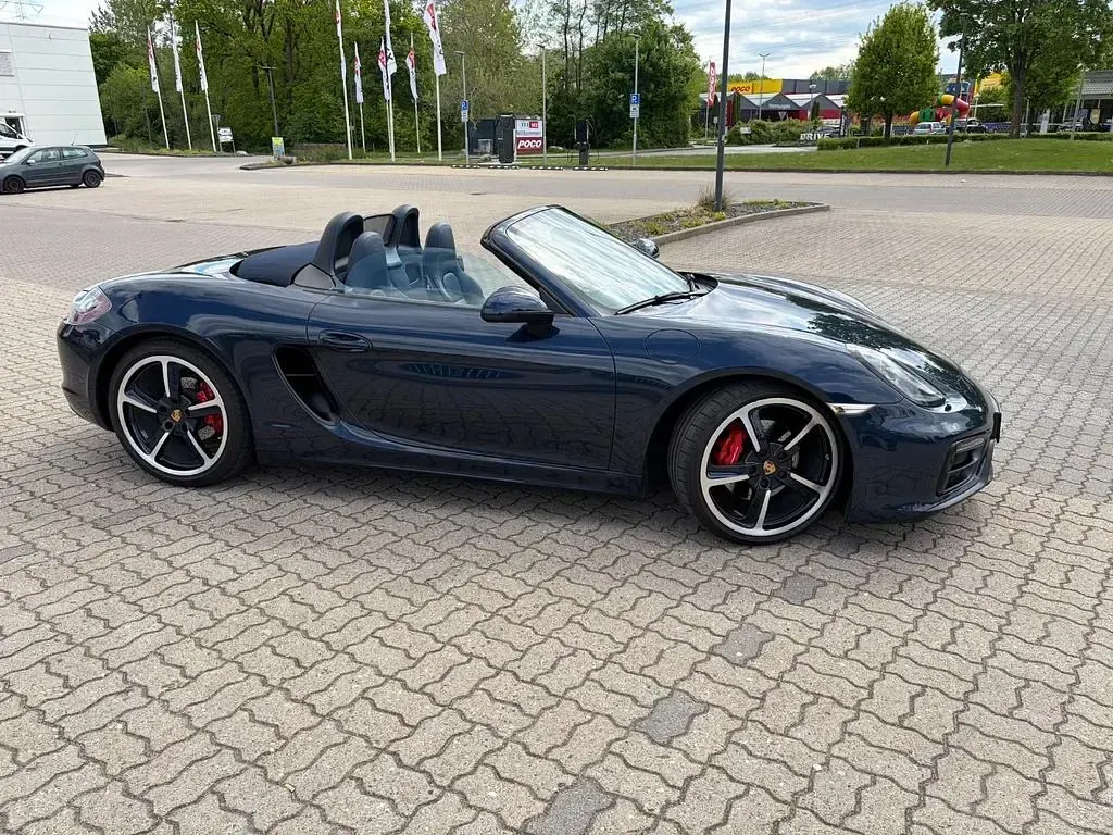 Gebraucht Porsche Boxster 330 PS (242 kW) 2015 Blau Cabrio