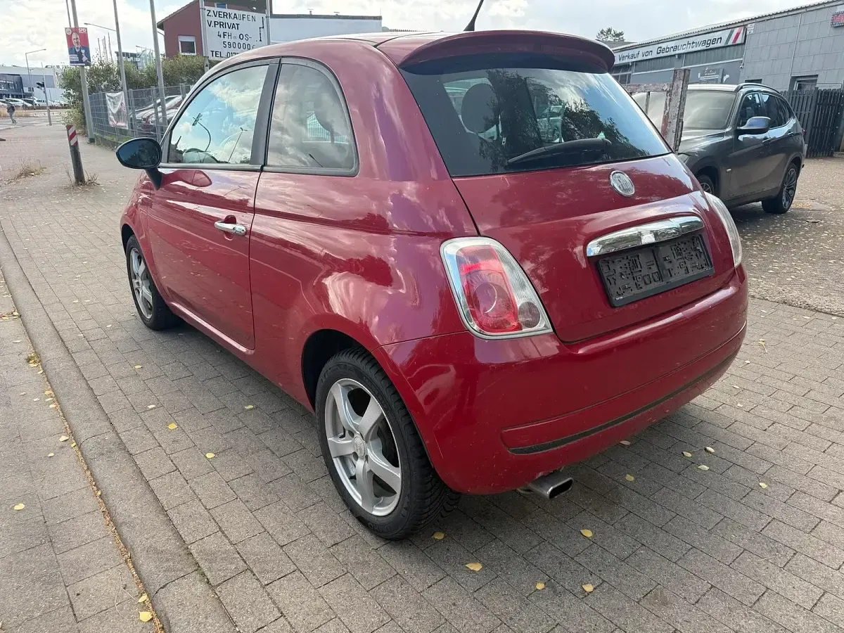 Gebraucht Fiat 500 69 PS (50 kW) 2009 Rot Cabrio
