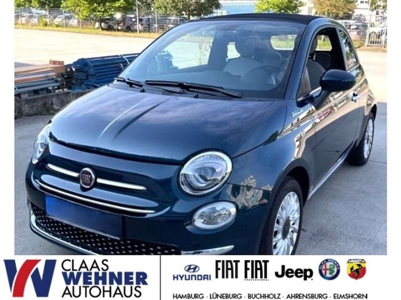 Dipinto di blu blau) (blau Gebraucht 2021 Fiat 500C Dolcevita Cabrio | 12.680 € (Guter Preis) - Bild 1/4